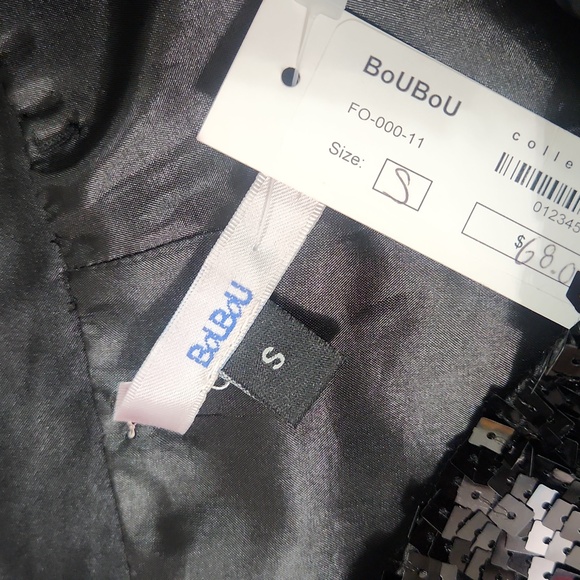 Peppe Peluso Sequin Bling Short Shorts - Picture 10 of 12